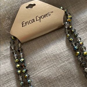 Erica Lyons Beaded Necklace Approx 30” in length